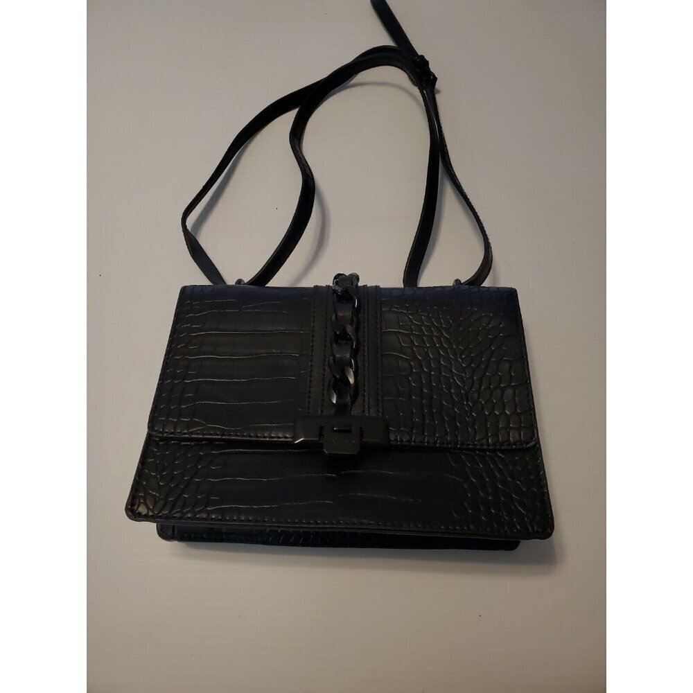 Aldo black Leather Women’s Purse Rn:82384 CA:14383